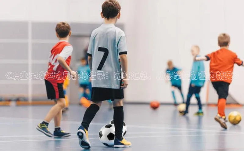 熊猫体育官网首页入口华策影视《职业足球运动员教练名录：完整汇总，助您掌握行业内精英》