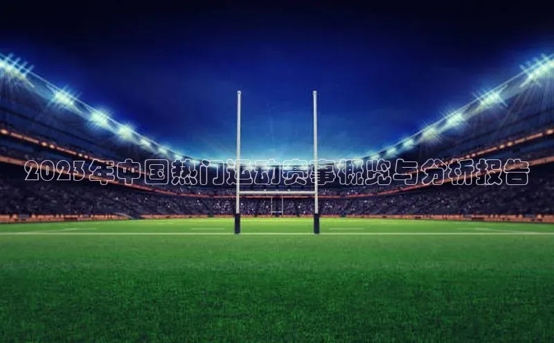 2023年中国热门运动赛事概览与分析报告